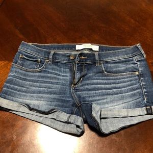 Abercrombie jean shorts
